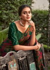 Saroj Vol 6 By Kashvi Dull Moss Brasso Designer Sarees Wholesale Shop In Surat
